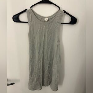 Lululemon light olive green work out tank